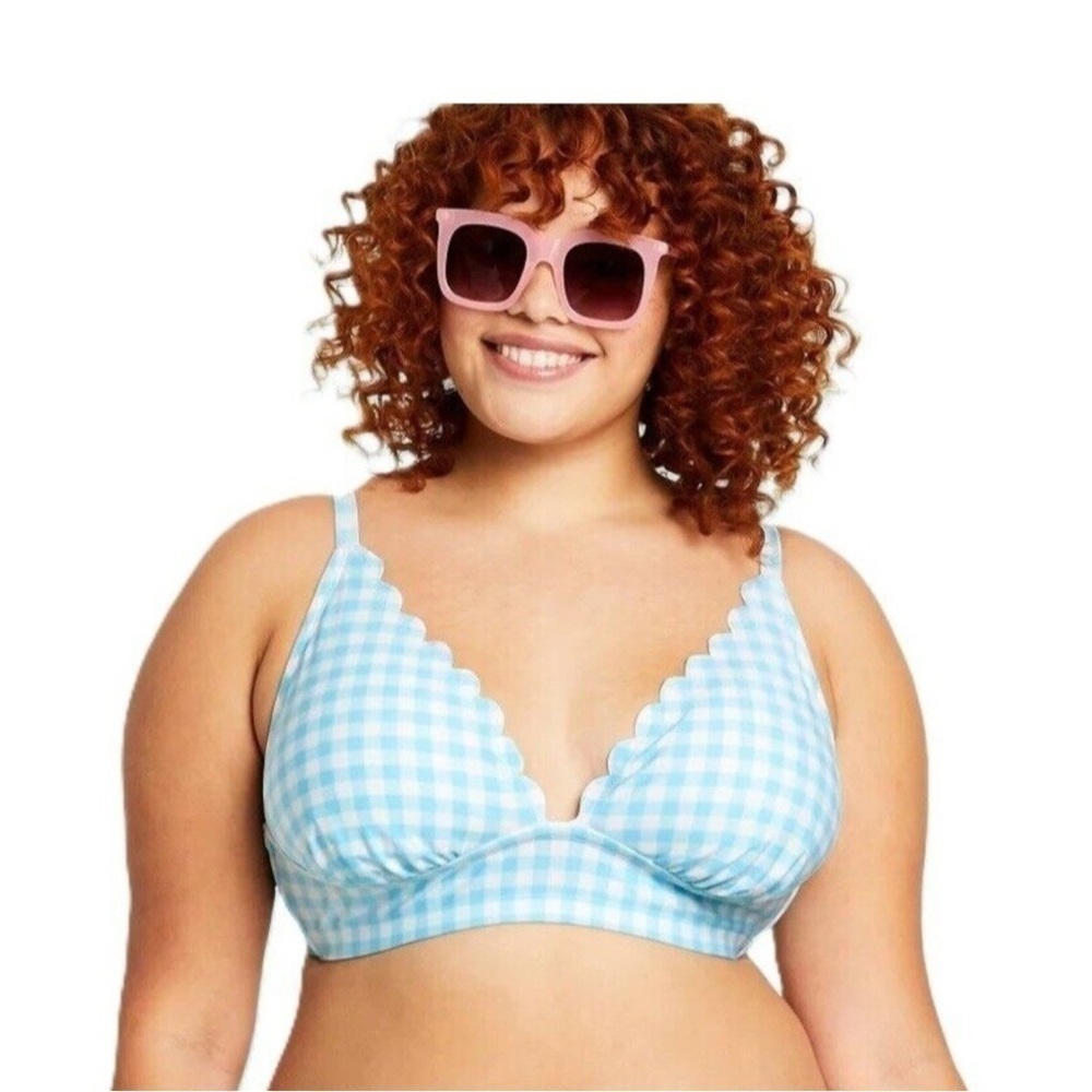 Stoney Clover Lane X Target Swim Baby Blue Missy Bikini Top